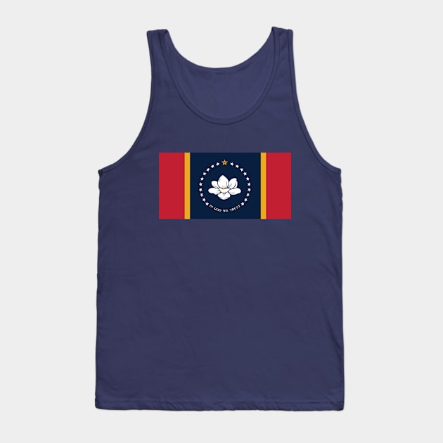 Mississippi Flag Tank Top by E